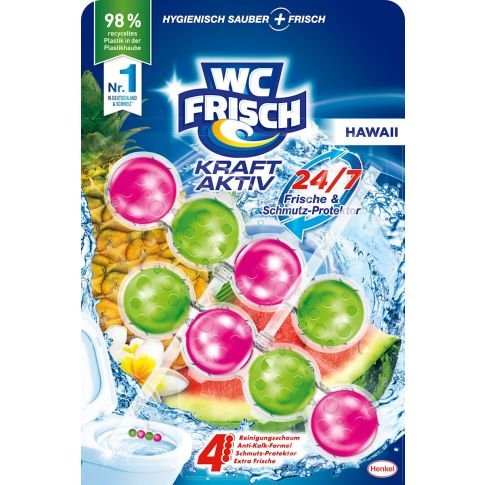 WC Frisch Kraft Aktiv Duftspüler Blüten-Frische 100g